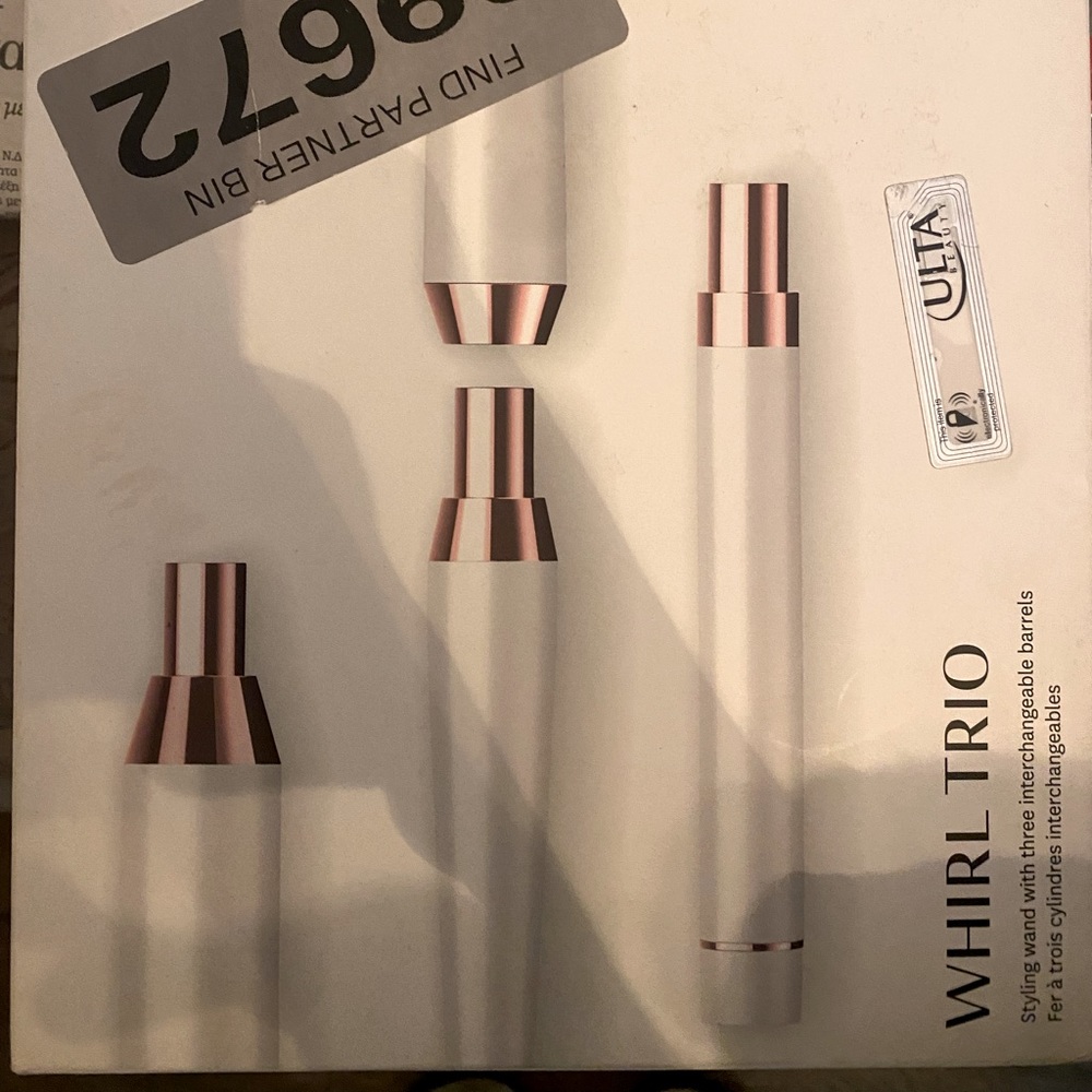 T3 whirl wave curling wands. Used a handful of times